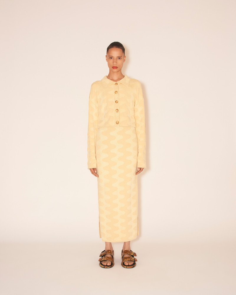 ZEFA - Cropped jacket - Creme 3