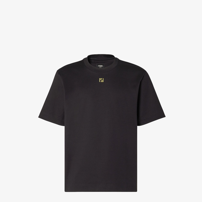 T-Shirt Black cotton T-shirt 1