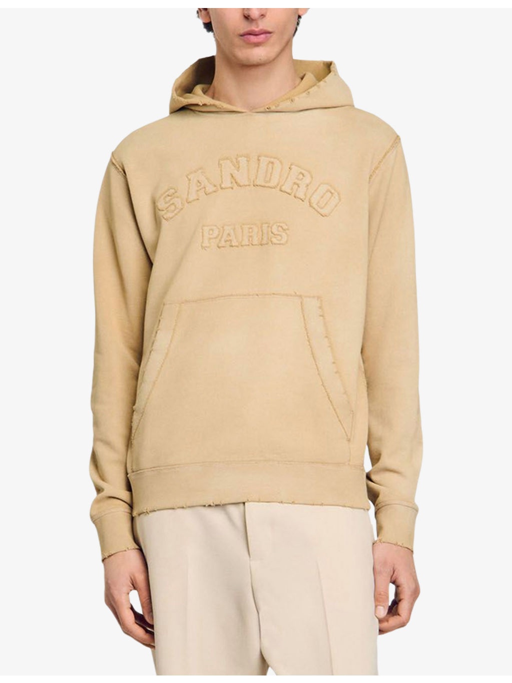 Logo-Patch Regular-Fit Cotton Hoody - 3