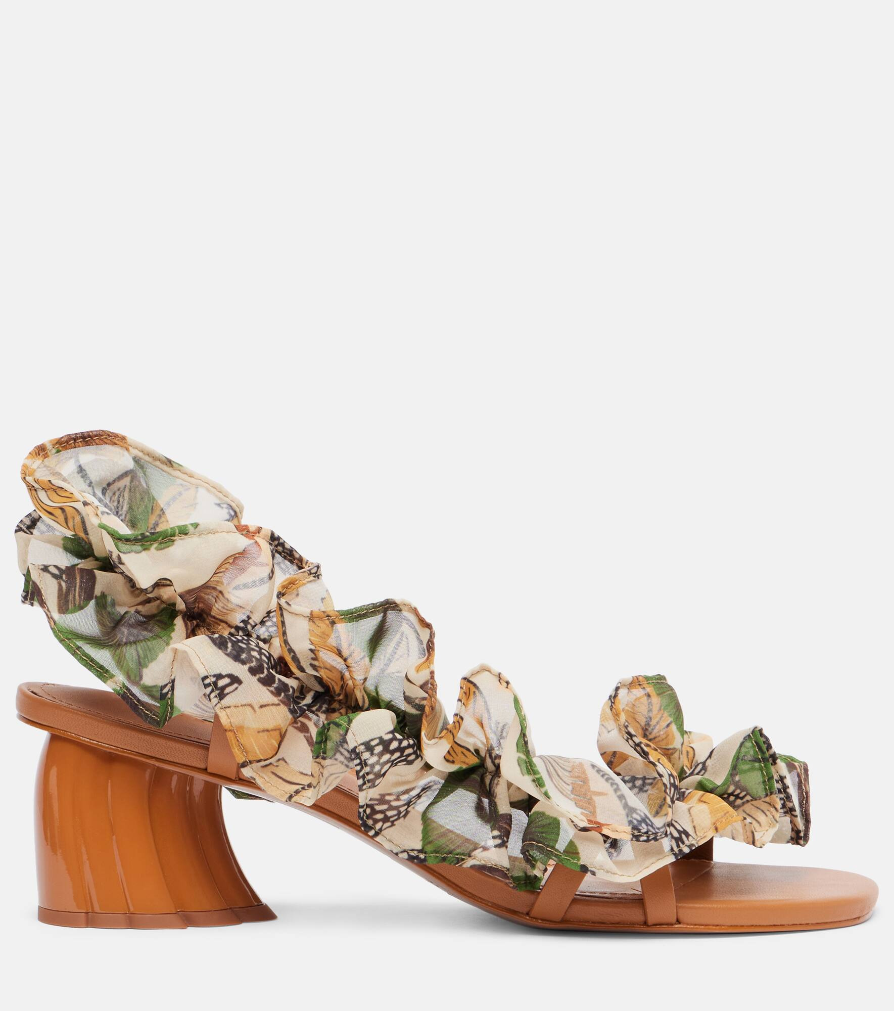 Ruffled sandals - 4