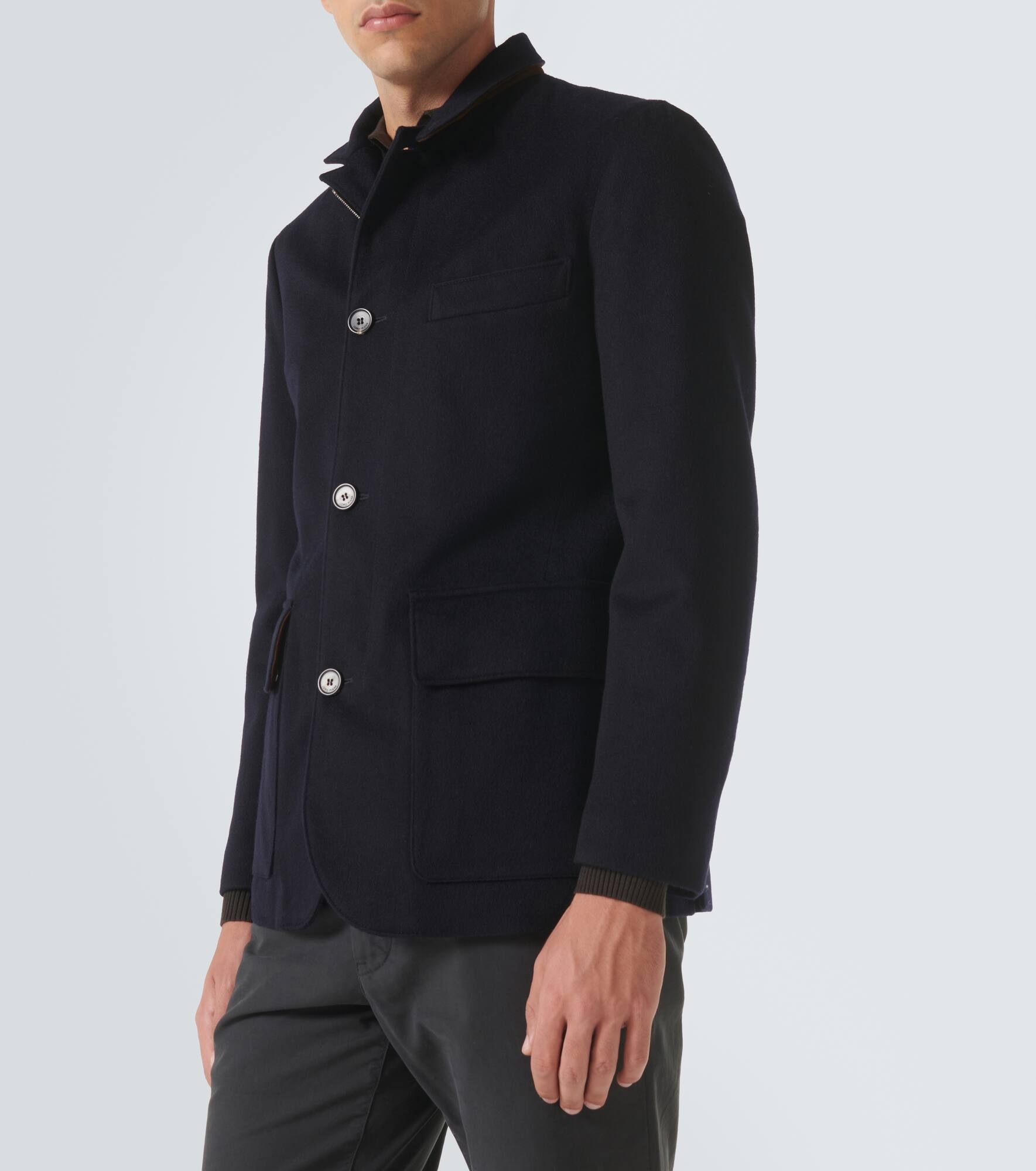 Roadster cashmere jacket - 3