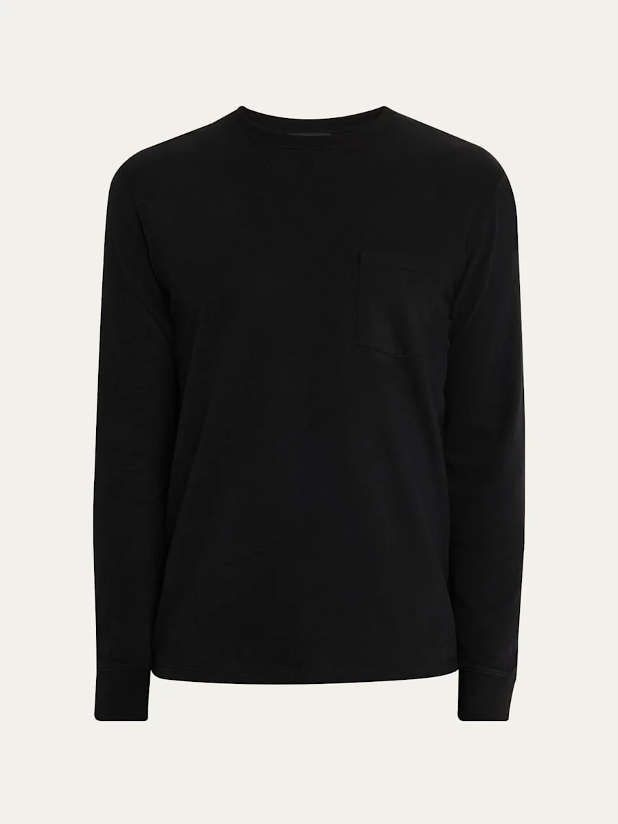 Men's Sueded Jersey T-Shirt - 1