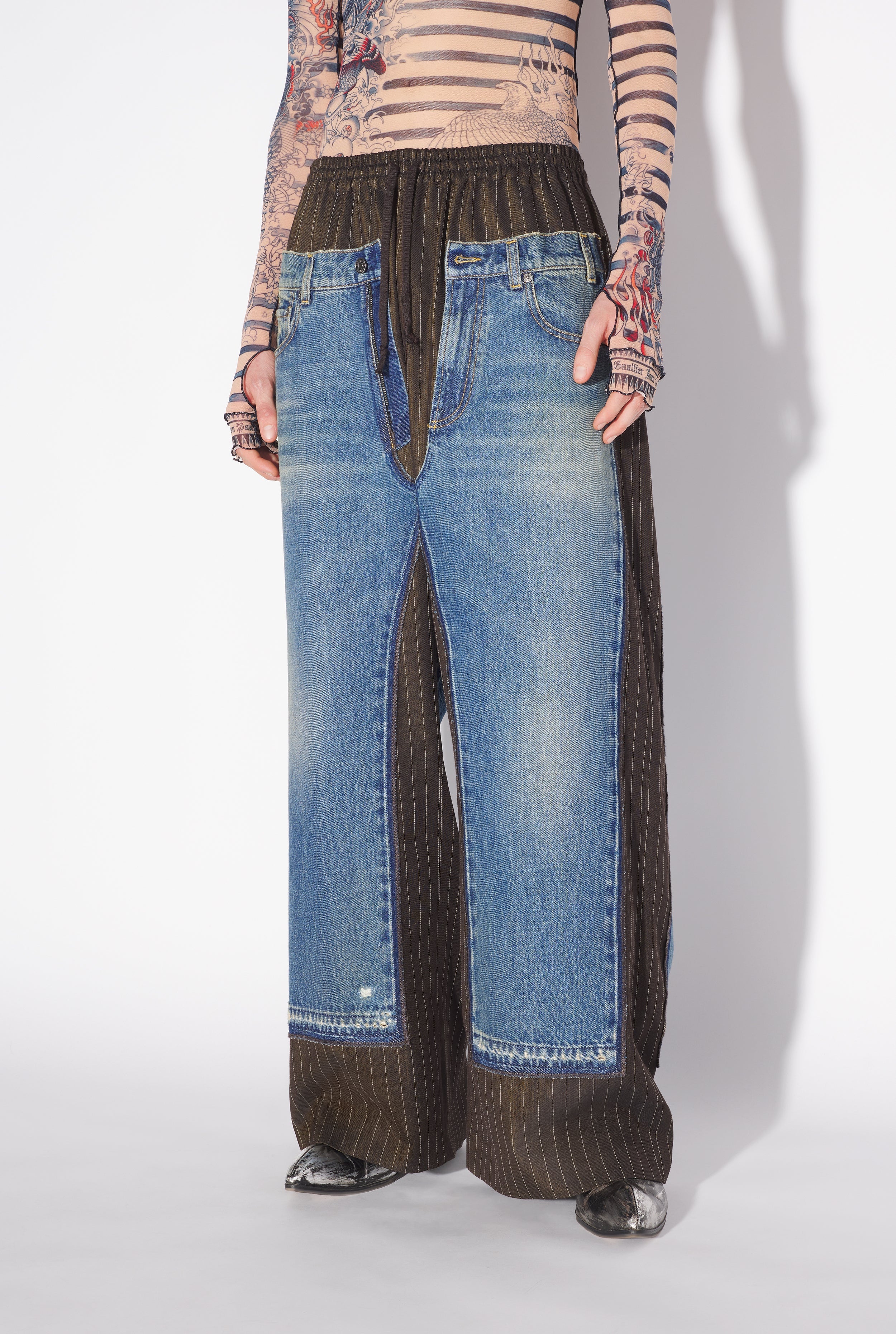 THE JEAN SUIT PANTS - 3