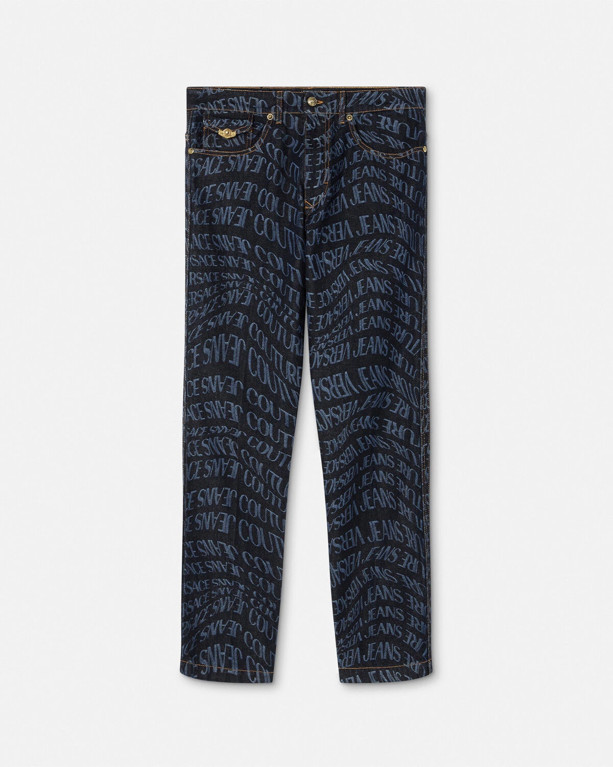 Liquify Logomania Slim-Fit Jeans - 1