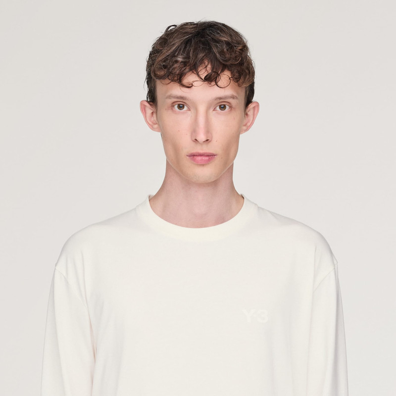 Y-3 LOGO LONG SLEEVE TEE 7