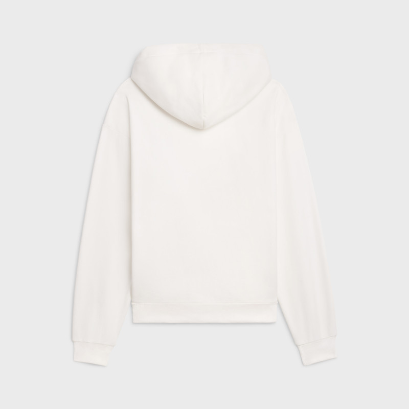 CELINE CELINE HOODIE IN COTTON FLEECE outlook