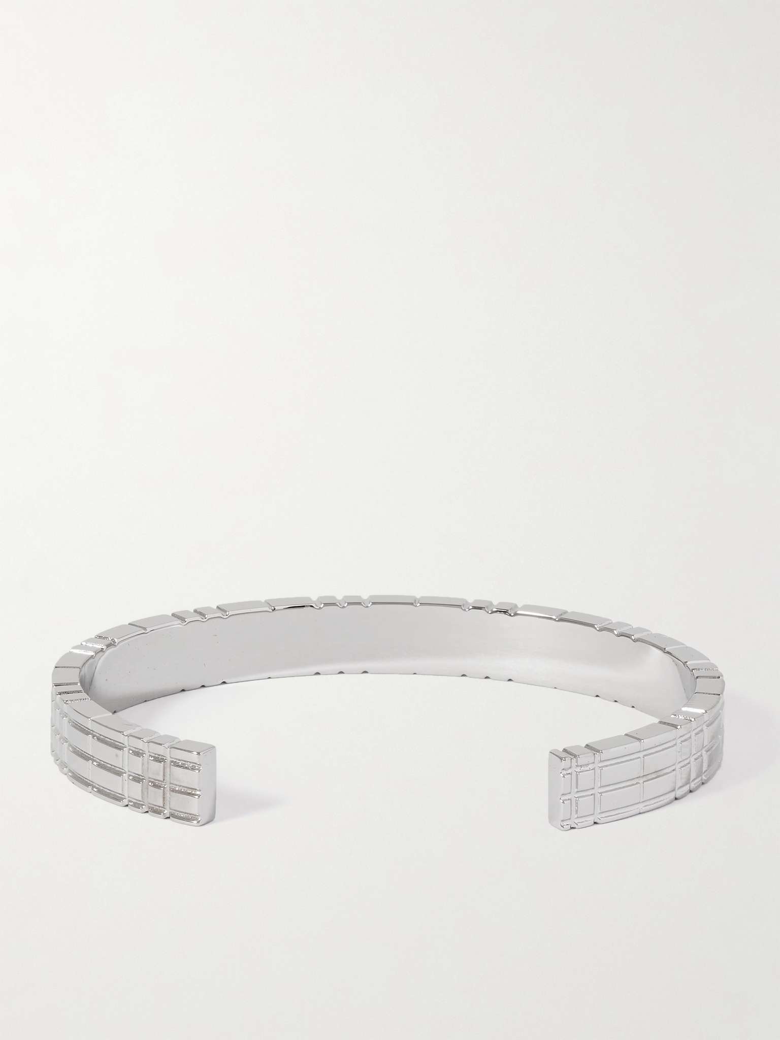 Engraved Palladium-Plated one Cuff - 3