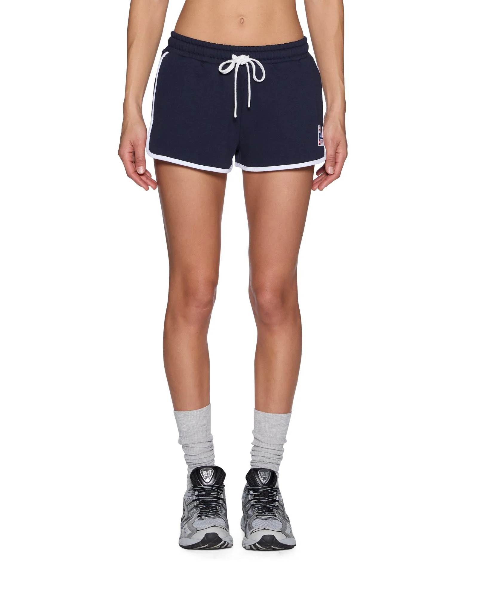 RACEWAY BOOTY TRAKSHORT NAVY - 1