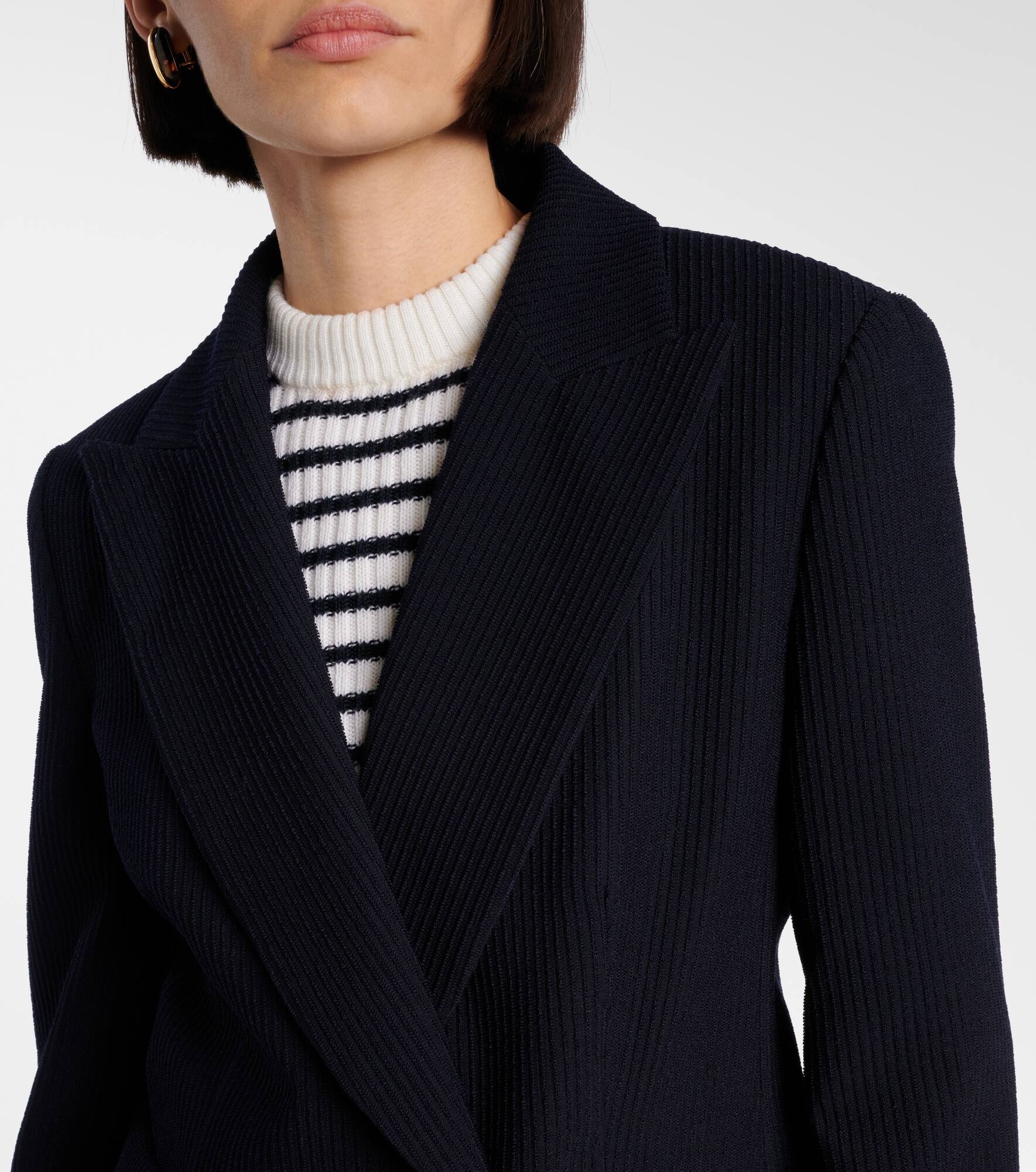Pagano wool-blend blazer - 4