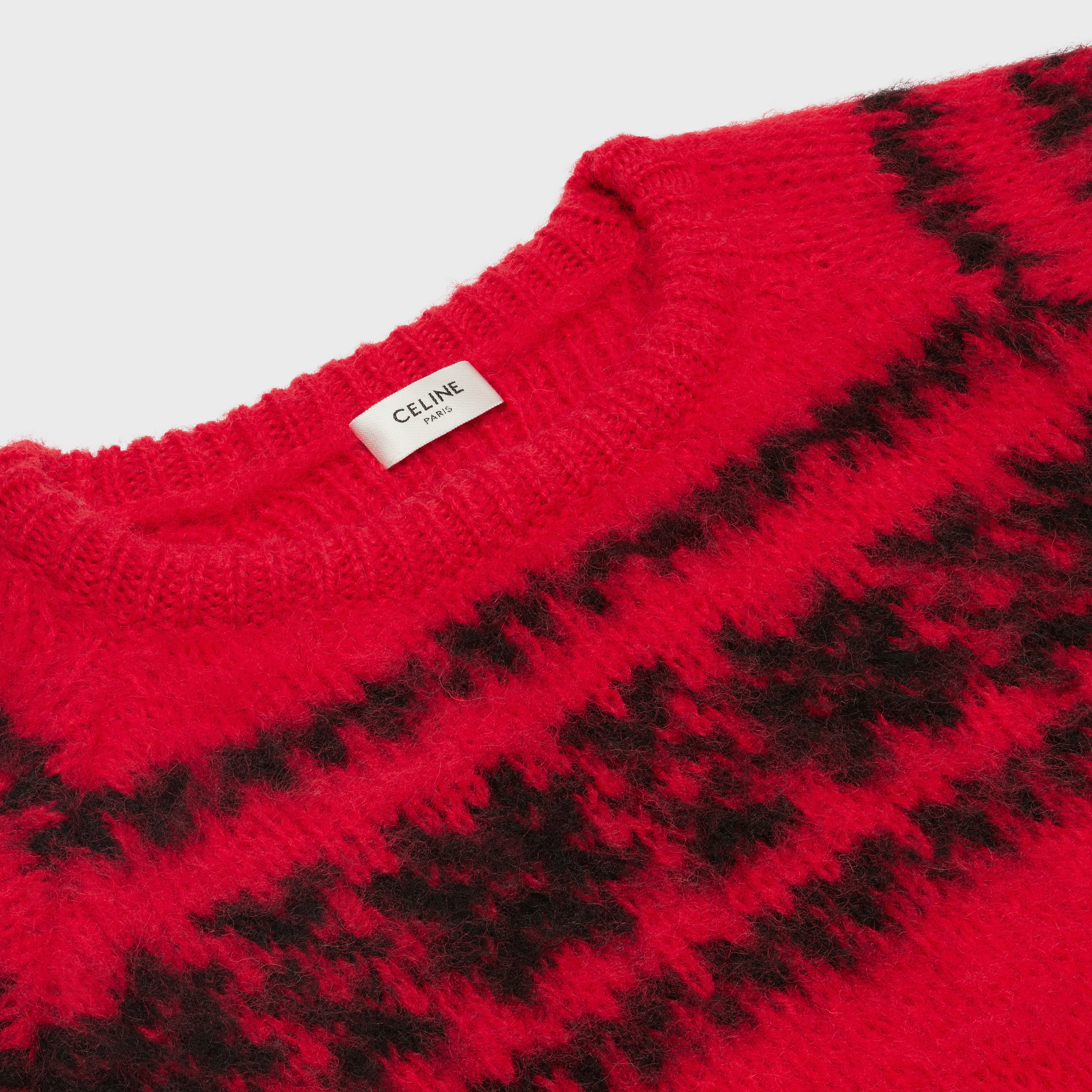 BOXY SWEATER IN BRUSHED WOOL - 3