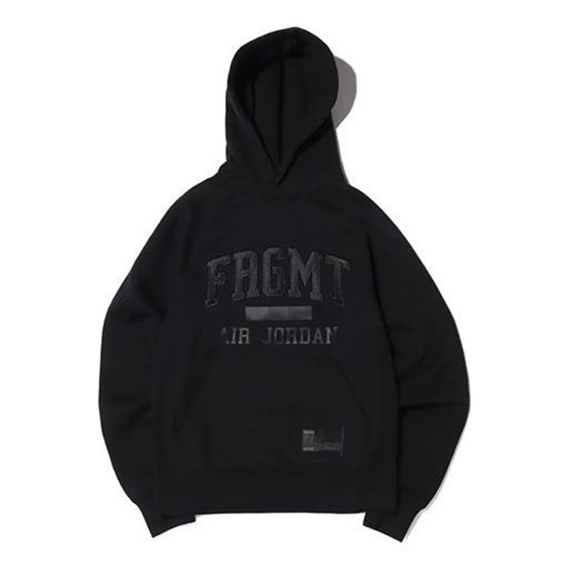 Air Jordan x Fragment Design FW Pullovers Street Style Collaboration Long Sleeves Men Black DA2984-0 - 1