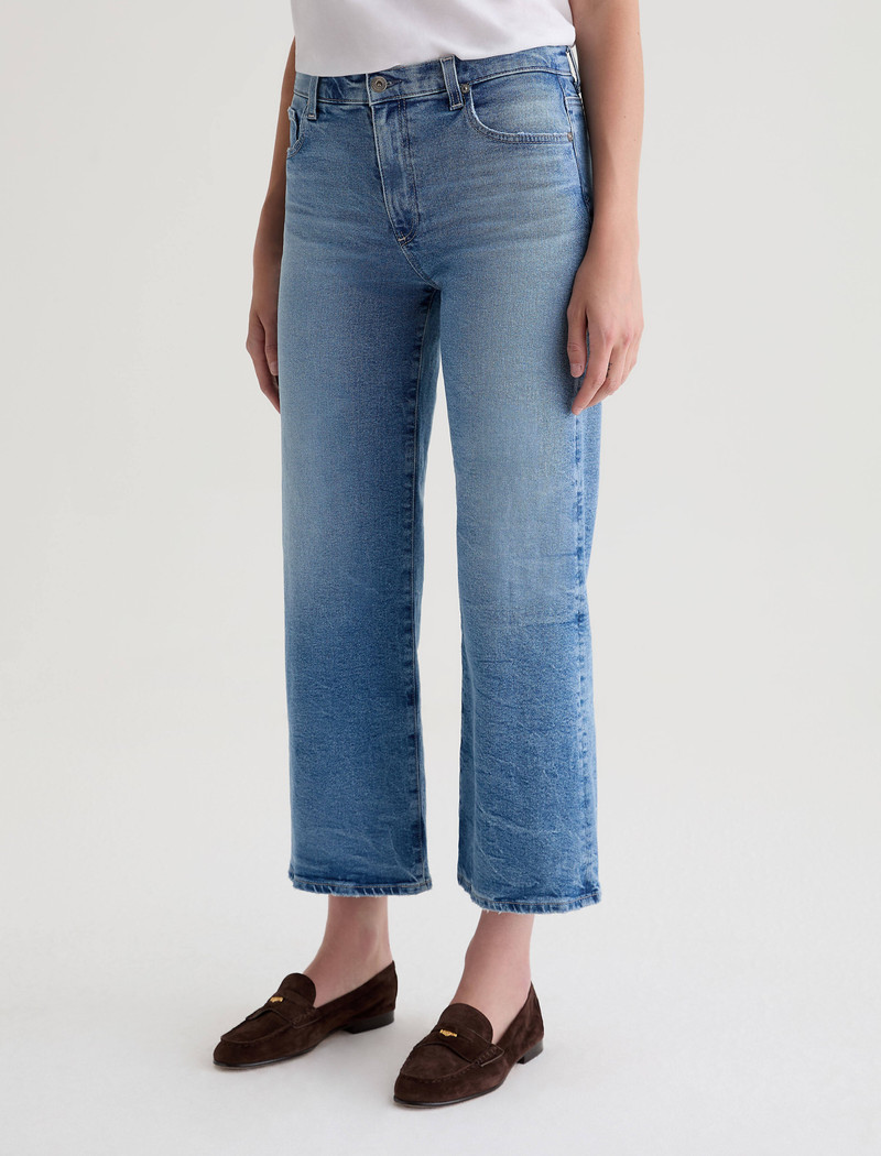 Saige Wide Leg Crop Jean 6