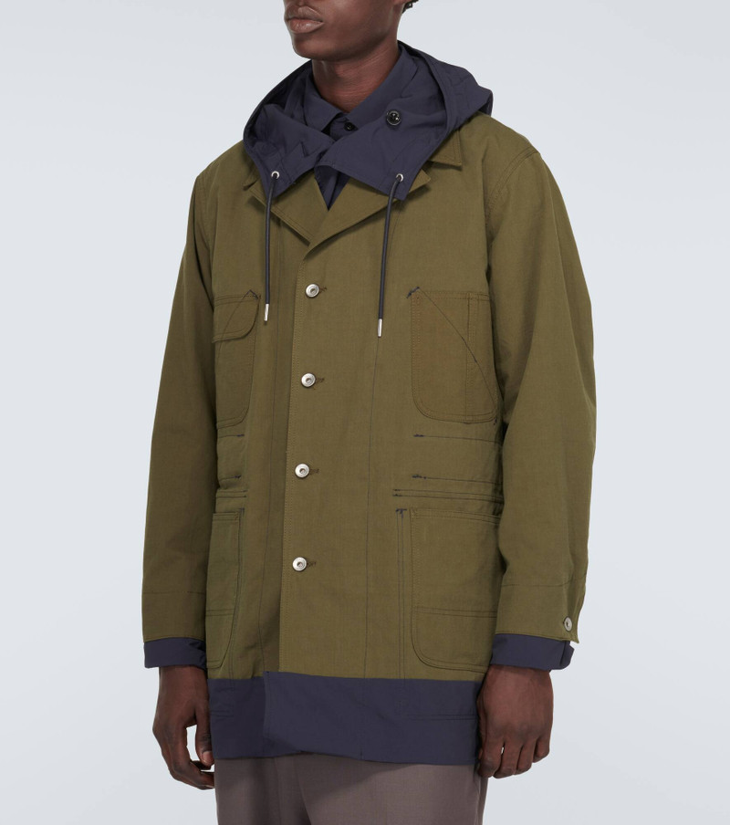 Reversible cotton-blend ripstop coat 3