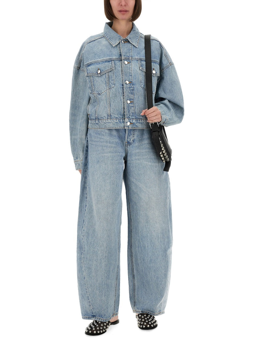Alexander Wang Women "Float" Denim Jeans - 2