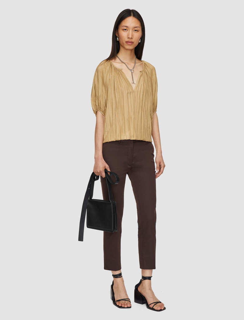 JOSEPH Bing Court Light Gabardine Stretch Trousers outlook