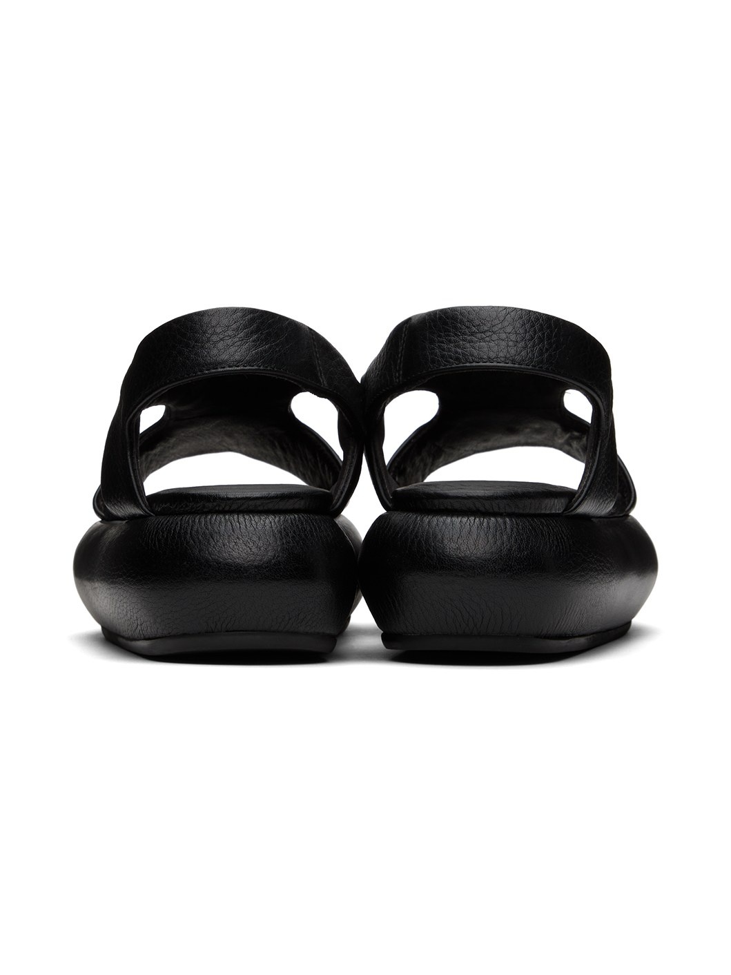 Black Ciambellona Sandals - 2