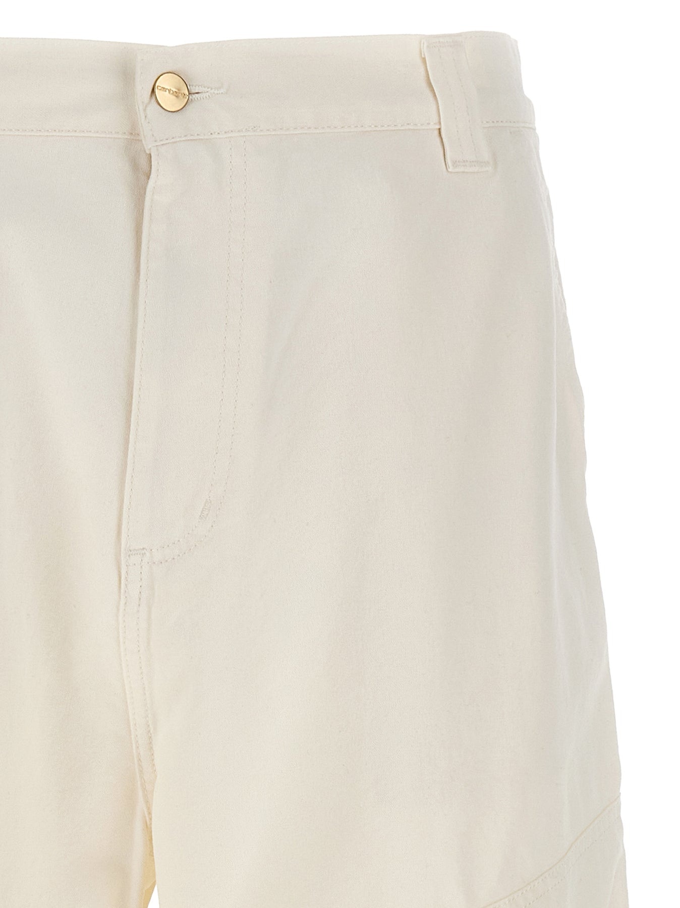 Wide Panel Jeans White - 3