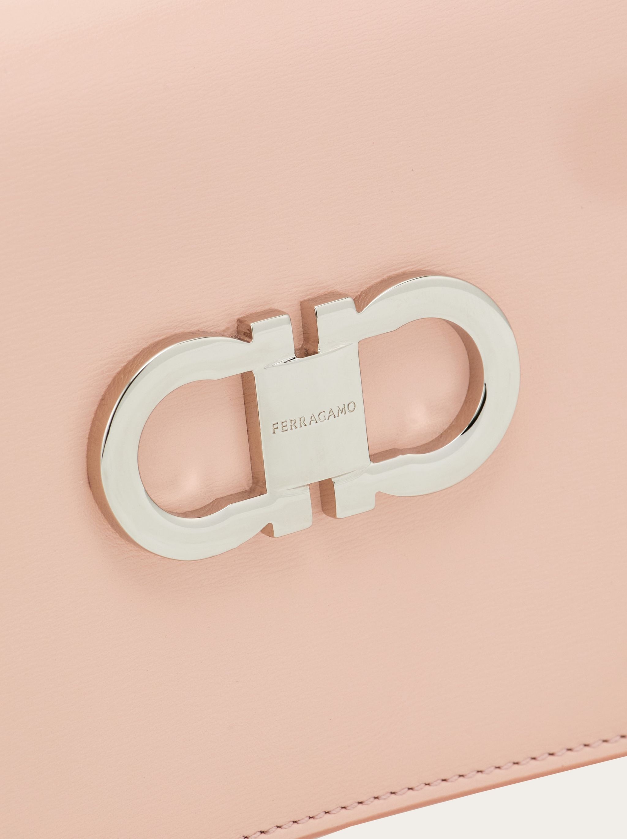 Double Gancini mini bag - 8