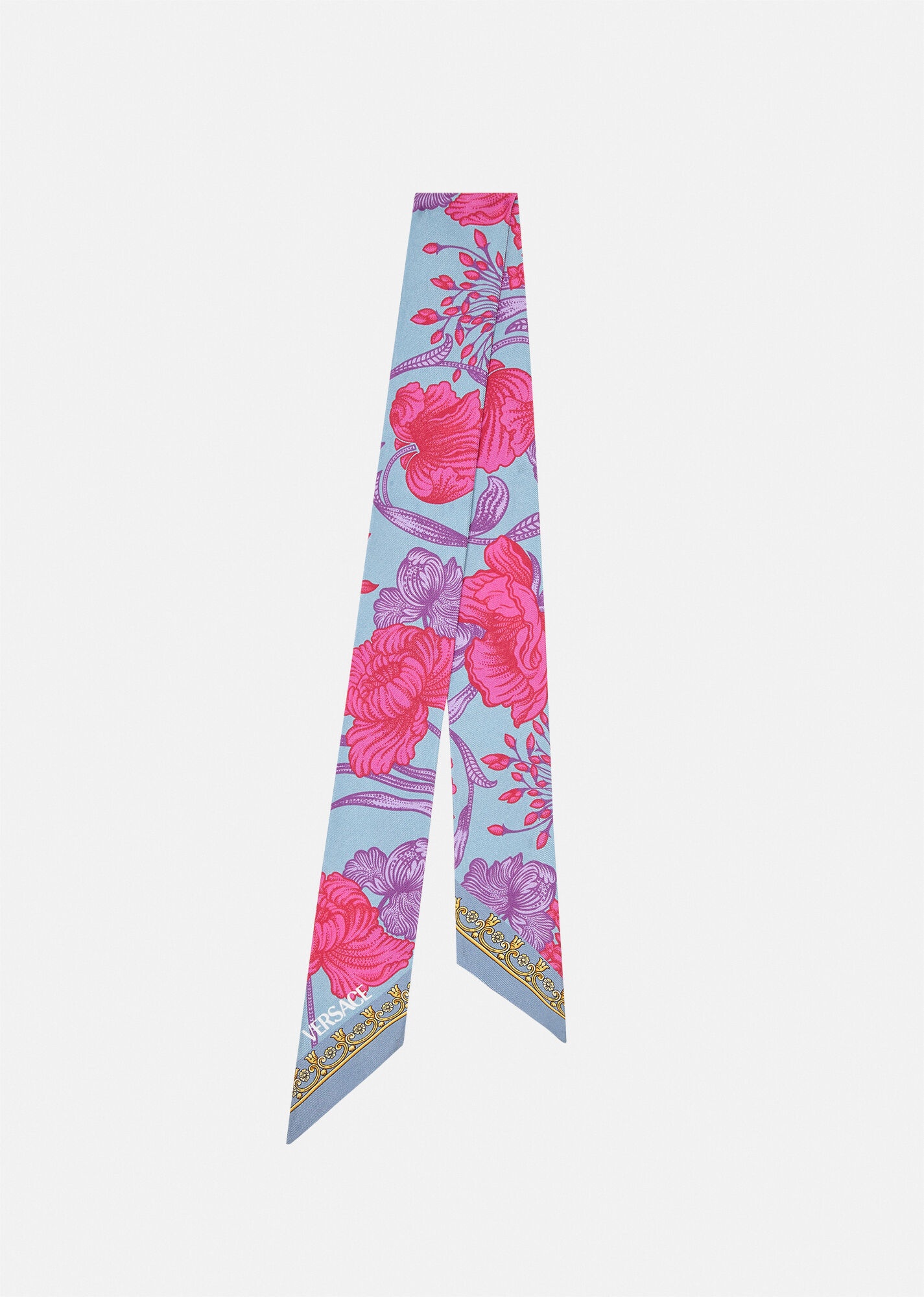 La Greca Silk Foulard - 1