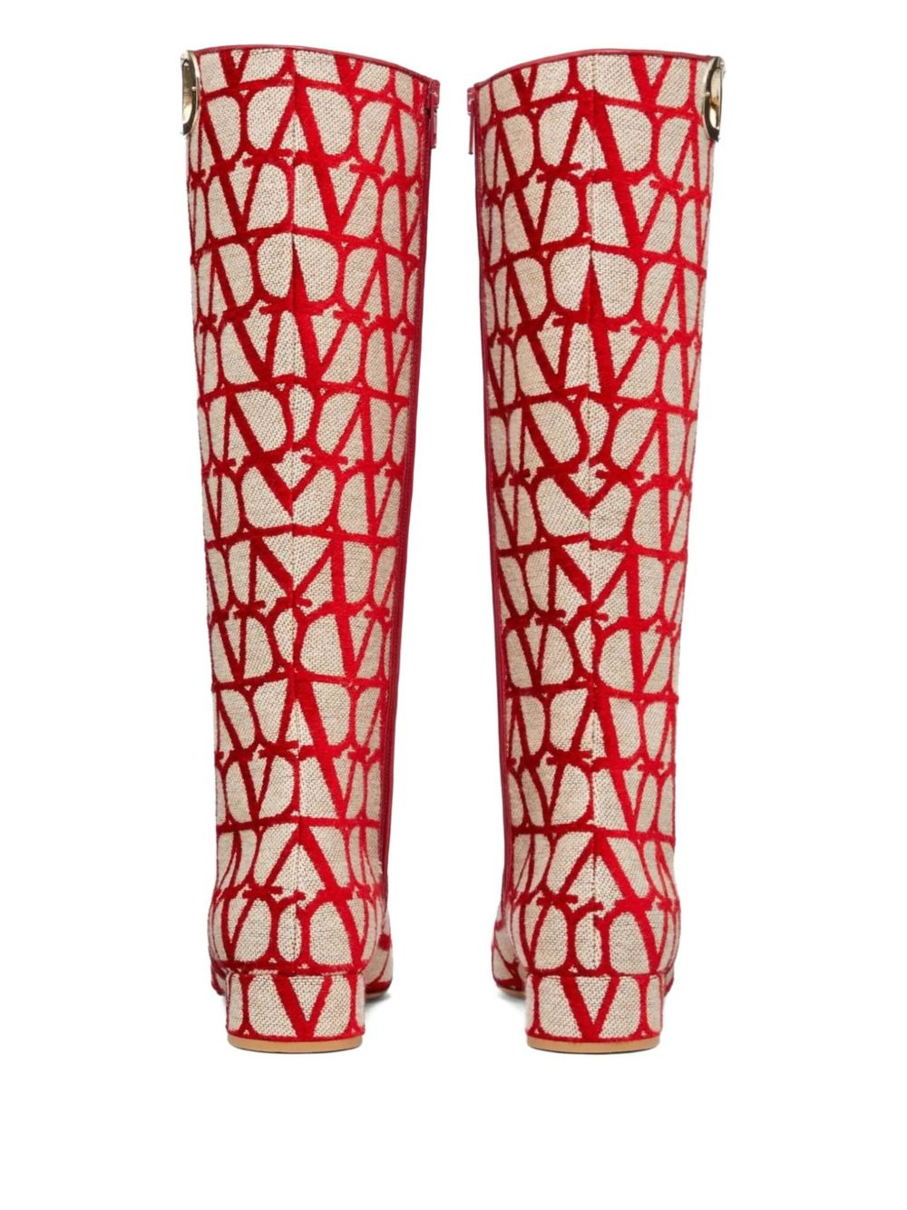 Toile Iconographe leather boots - 3