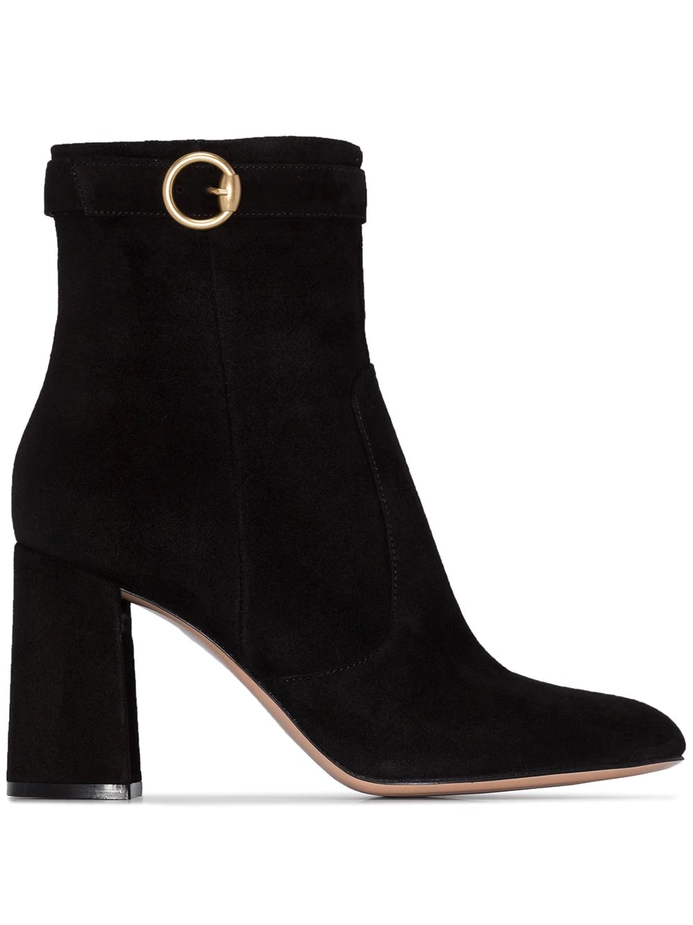 85mm buckled ankle boots - 1