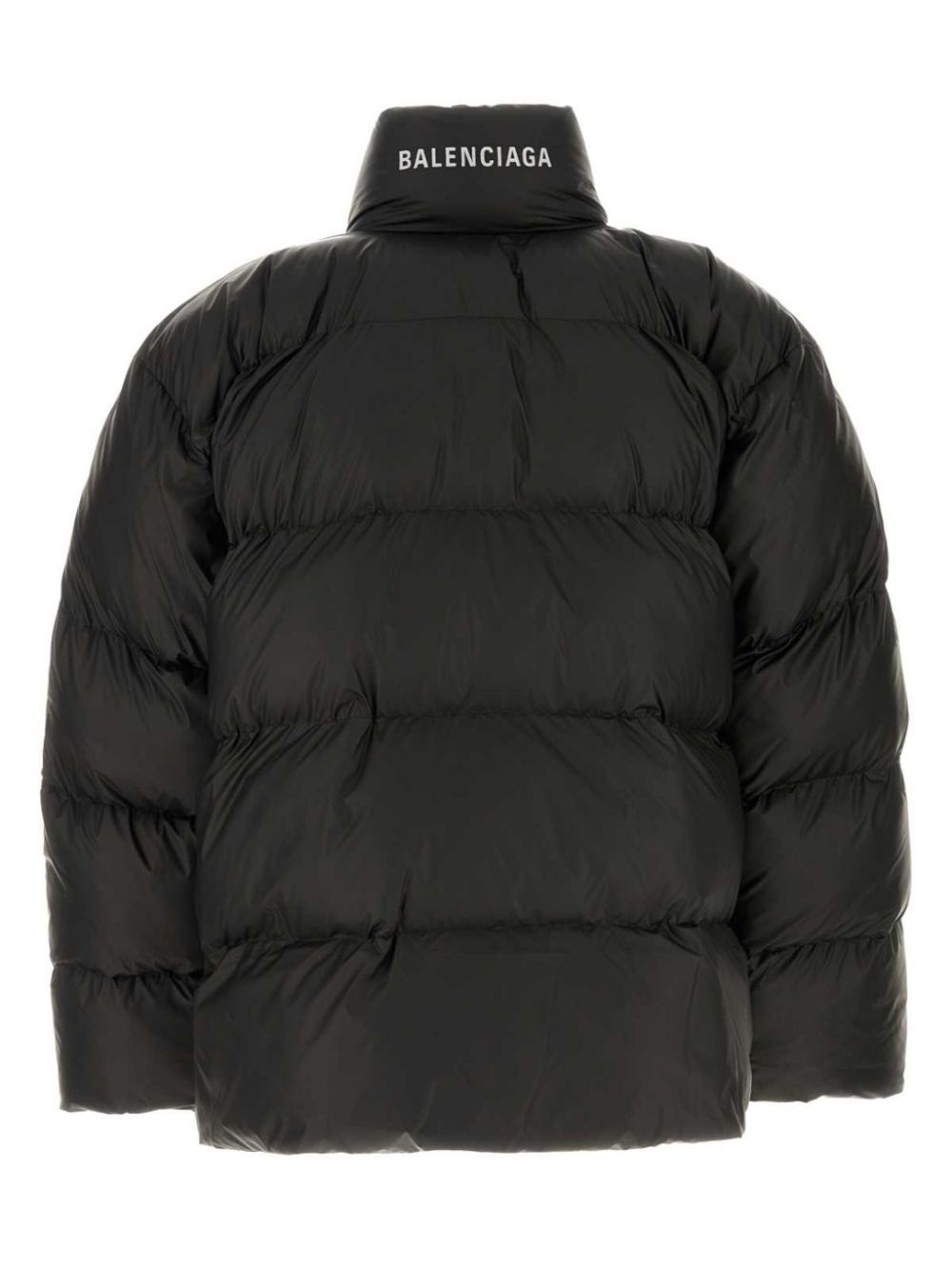 logo-print puffer jacket - 2