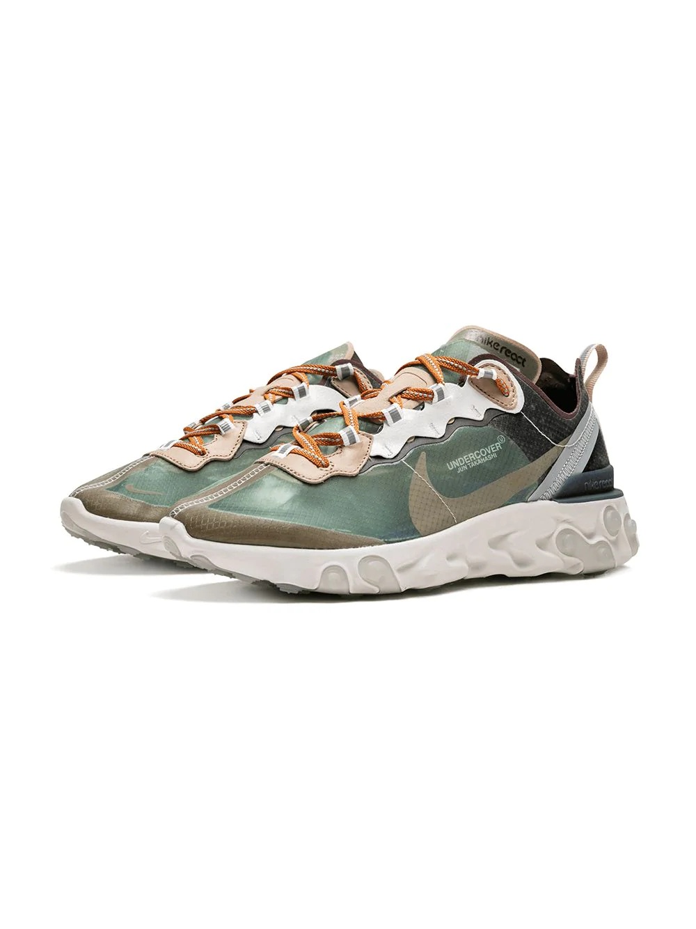 x Undercover React Element 87 "Green Mist" sneakers - 2