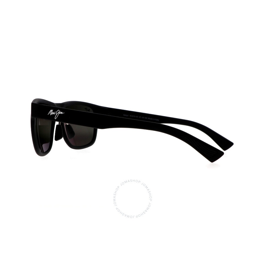 Maui Jim Puakea Neutral Grey Rectangular Men's Sunglasses 670-02 57 - 3