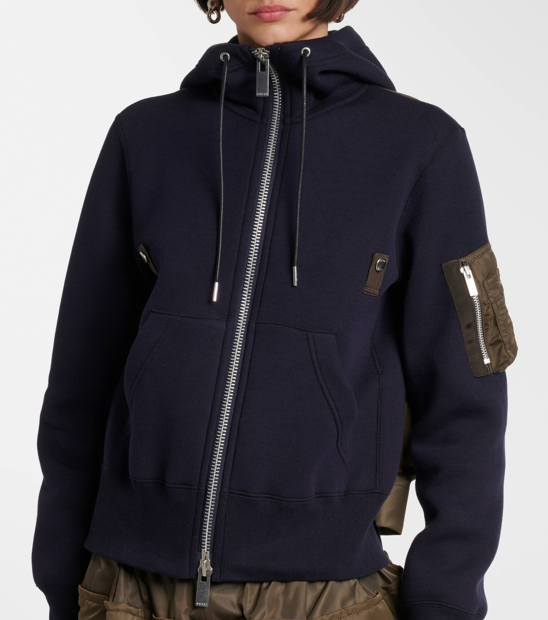 Paneled hoodie - 5