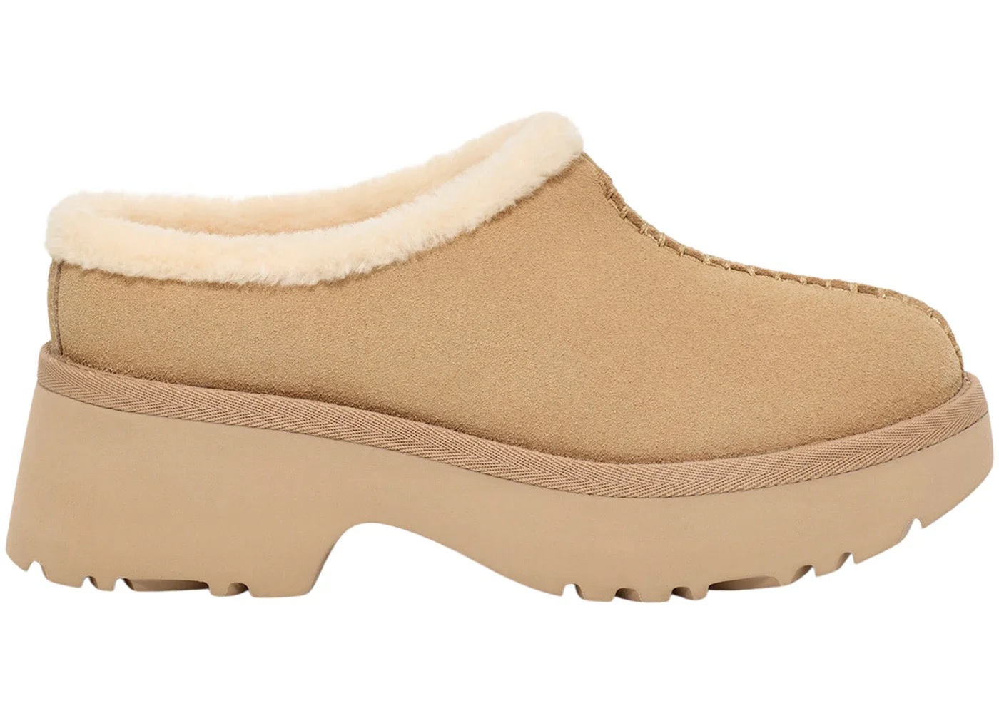 UGG New Heights Cozy Clog Mustard Seed (Women's) - 1