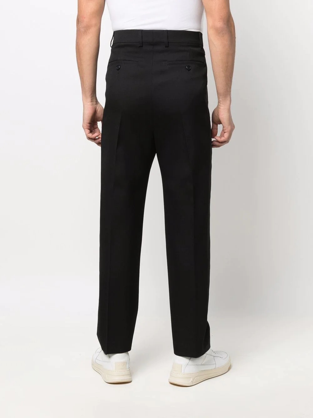 side-stripe tailored trousers - 4