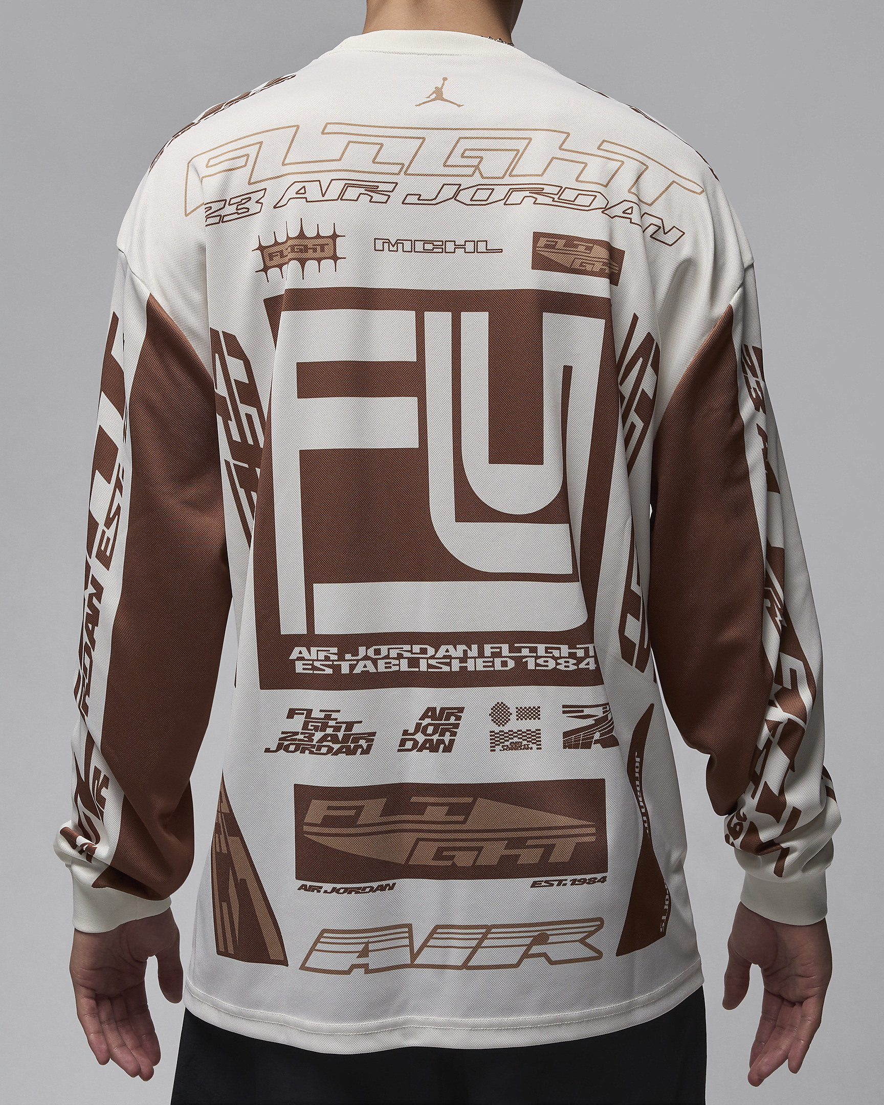 【NIKE】Jordan MVP Men's Printed Long-Sleeve Top Shop Jordan MVP Men's Printed Long-Sleeve Top - | Millennium