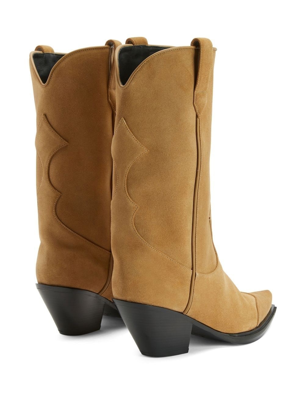 Thyra 55mm suede cowboy boots - 3
