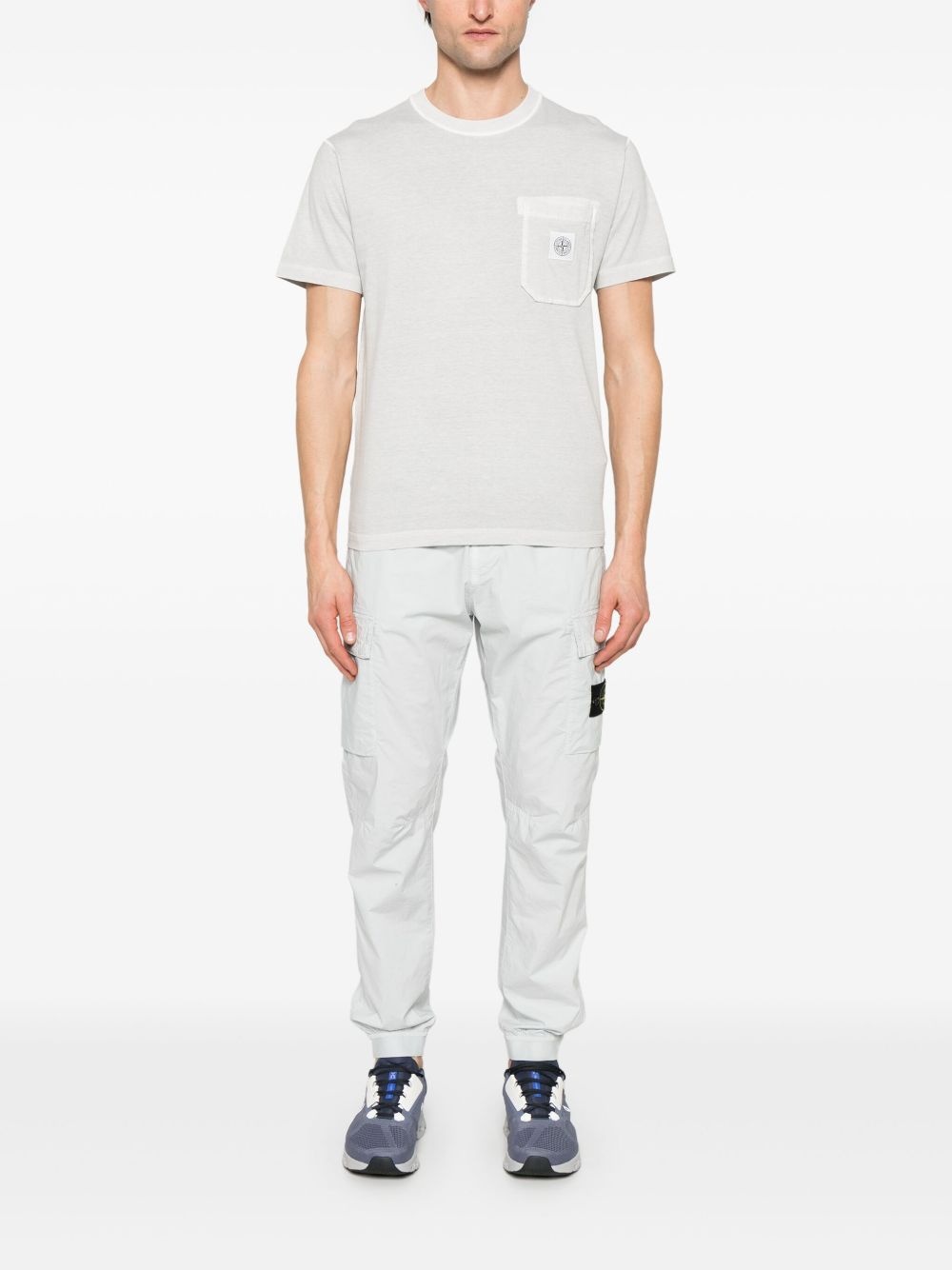 Fissato-effect organic-cotton T-shirt - 2