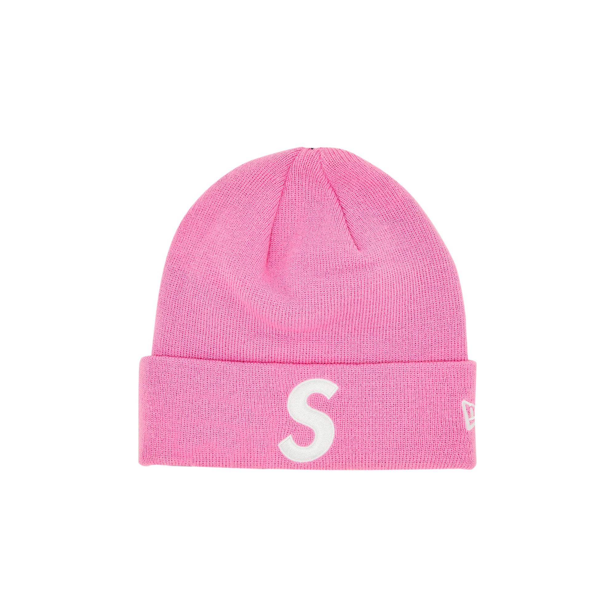 Supreme Supreme x New Era S Logo Beanie 'Pink' | REVERSIBLE