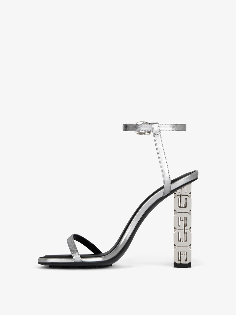 Givenchy G CUBE SANDAL IN LEATHER outlook