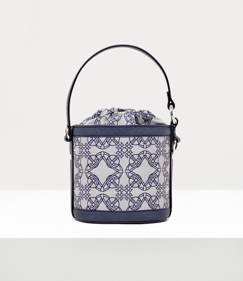 DAISY SMALL DRAWSTRING BUCKET BAG 4