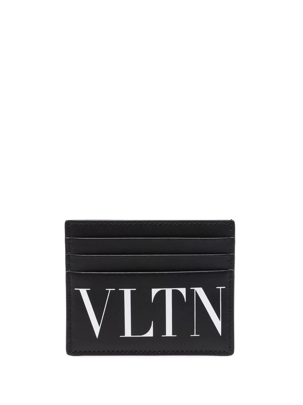 VLTN logo-print cardholder - 1