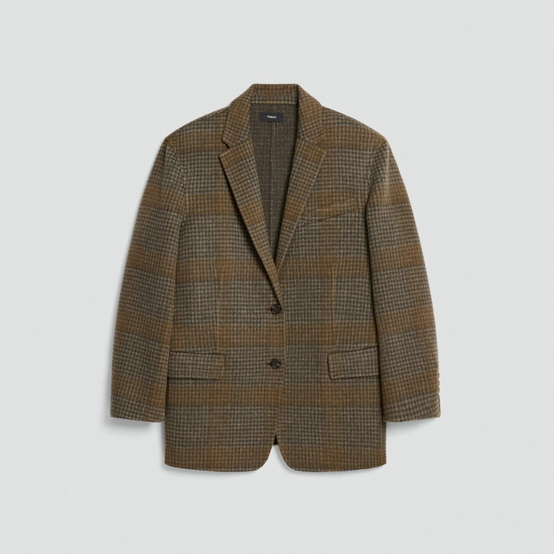 Oversized Blazer in Double-Face Wool-Cashmere 1