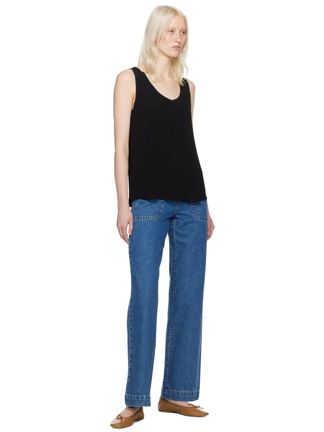 Black Lucy Tank Top - 4