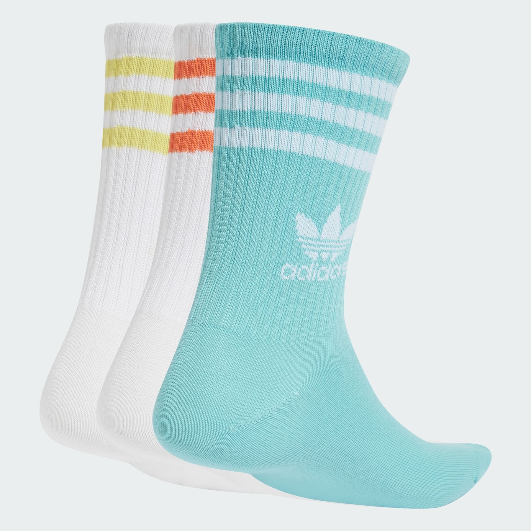 Mid Cut Crew Socks 3 Pairs - 2
