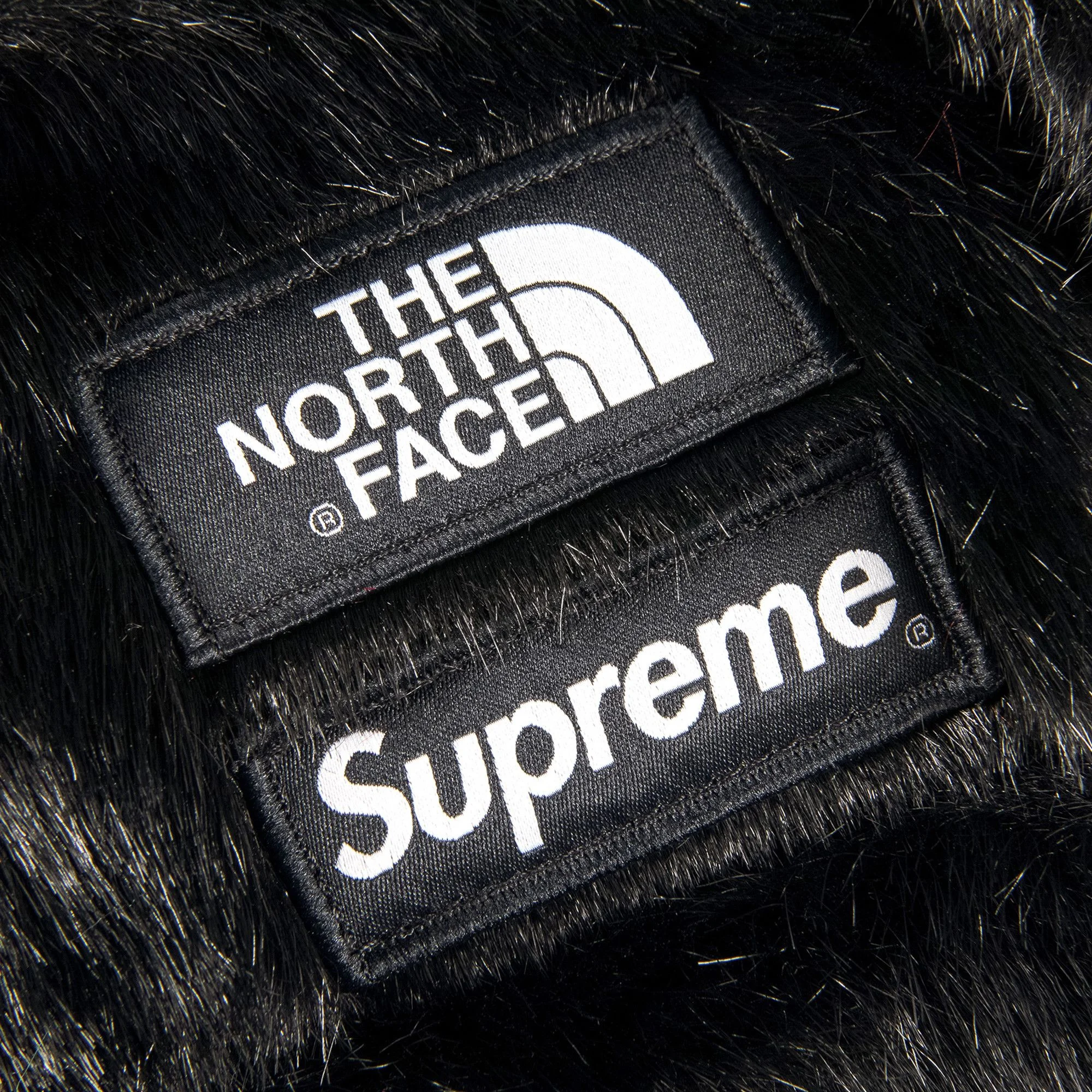 Supreme Supreme x The North Face Faux Fur Waist Bag 'Black