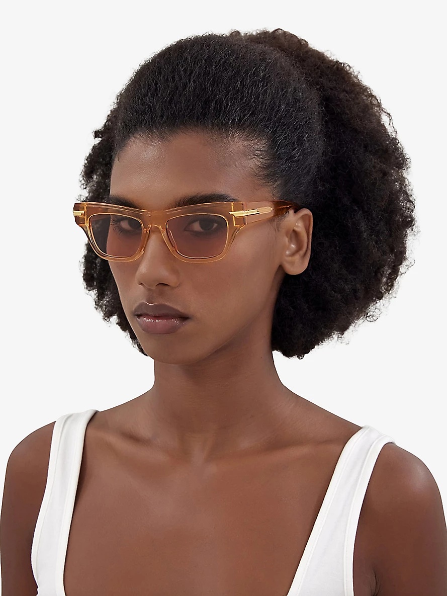 6J000306 BV1122S rectangular-frame acetate sunglasses - 2