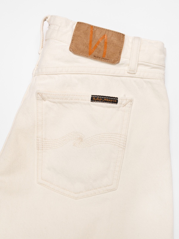 Meja Denim Shorts Ivory - 6