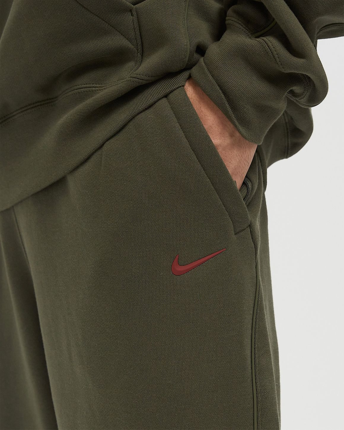 X NOCTA FLEECE CS OPEN HEM PANTS - 4