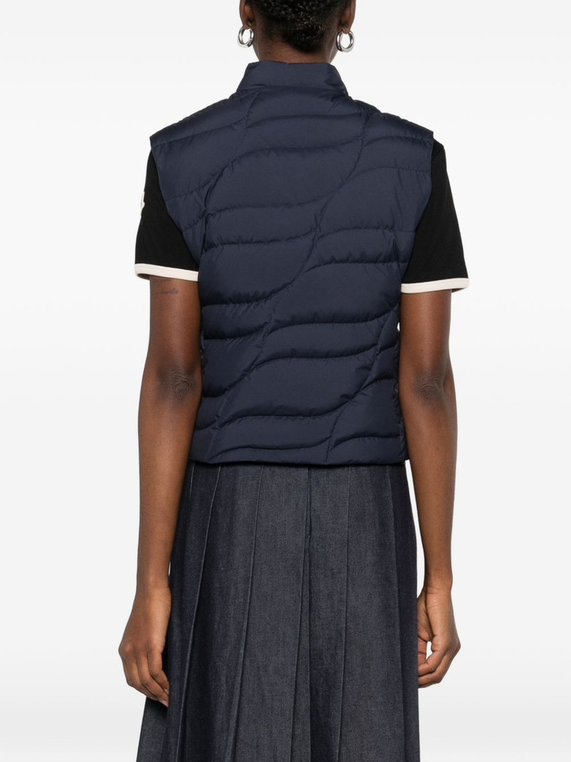 Huangbiao quilted vest 4