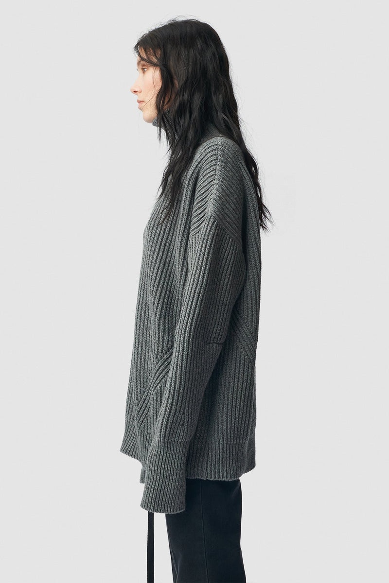 Ulla High Neck Oversize Jumper - 2