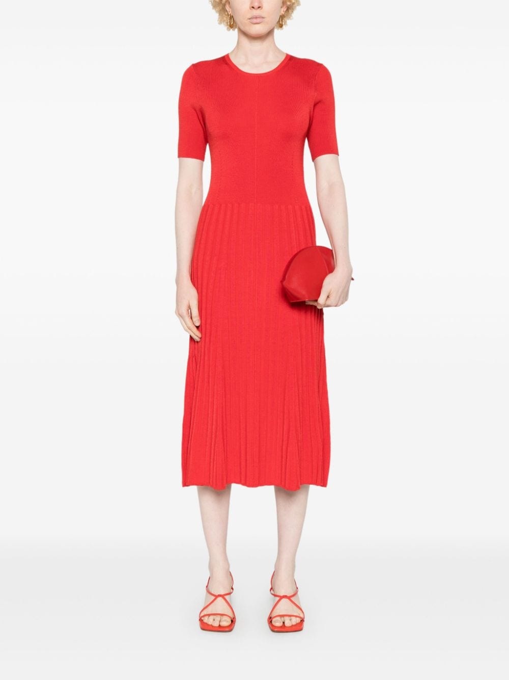 knitted midi dress - 2