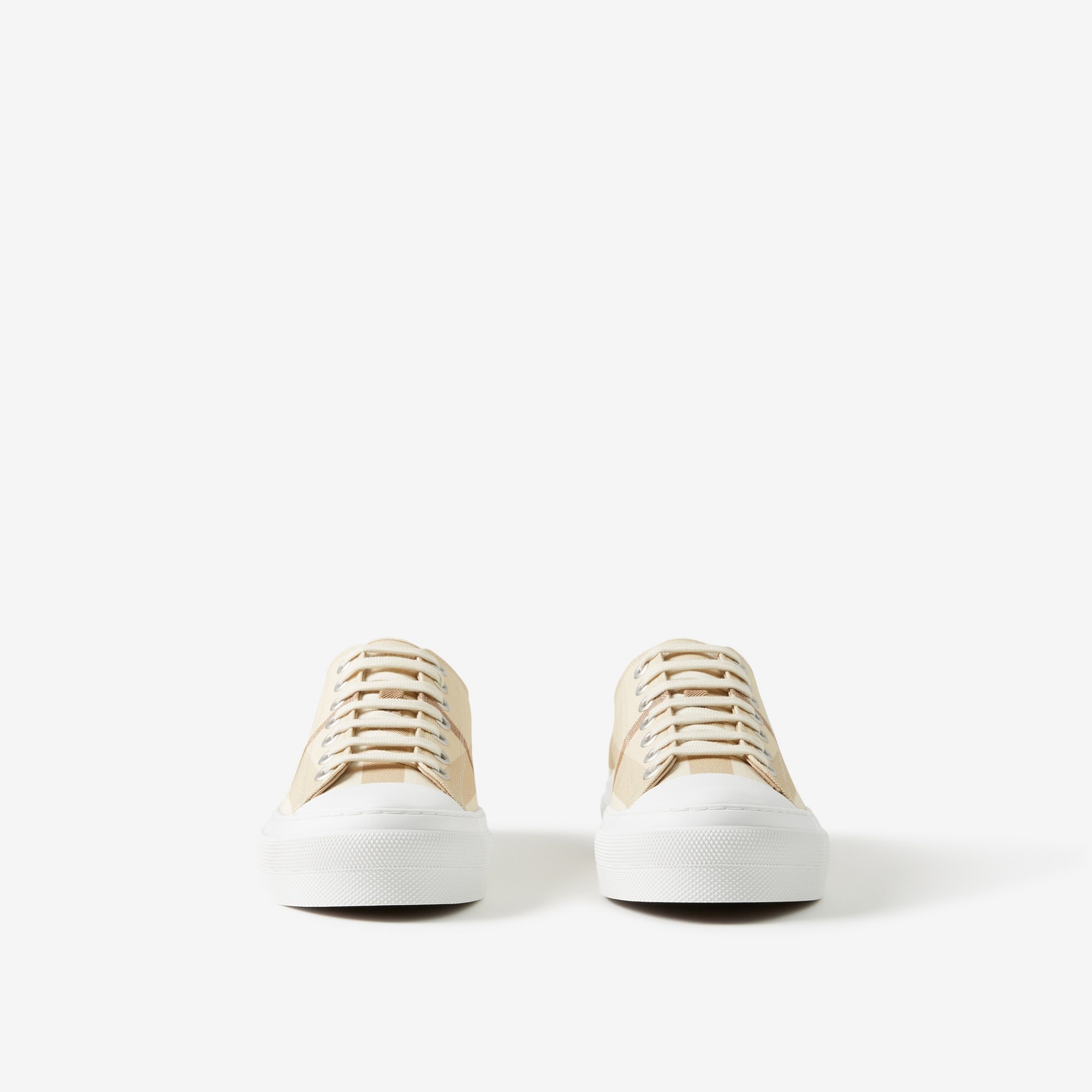 Check Cotton Sneakers - 2