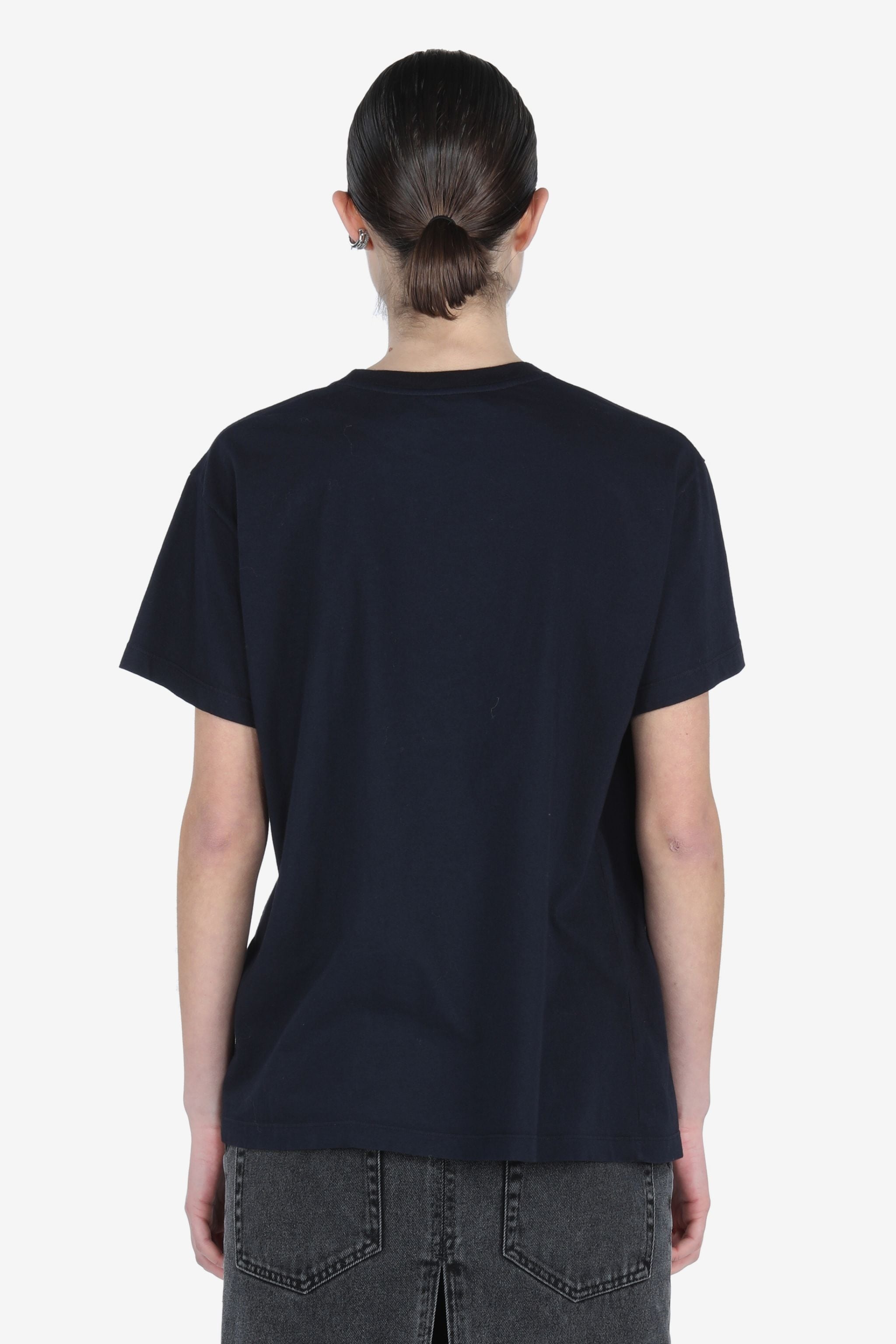 LOGO-PATCH COTTON T-SHIRT - 2